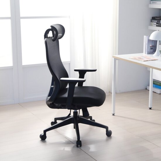 린백 사무용 컴퓨터 책상 메쉬 의자 LB850H_이미지