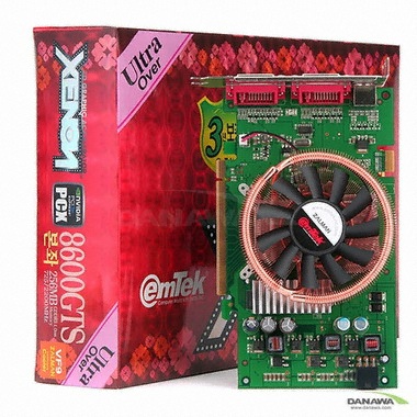 이엠텍 XENON 지포스 8600GTS 본좌 울트라오버 256MB VF9 AVA_이미지