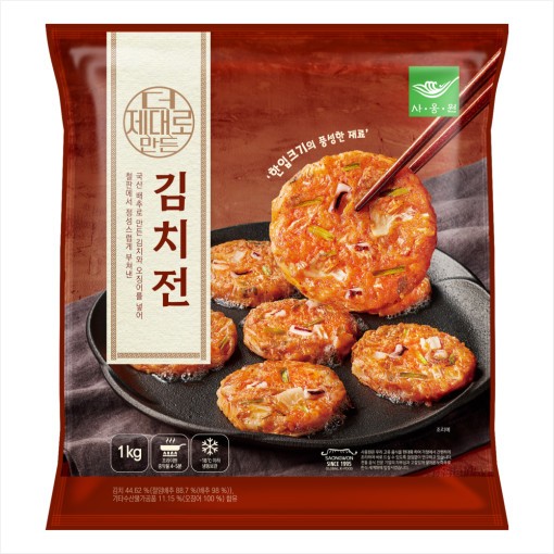 사옹원 더 제대로 만든 김치전 1kg (5개)