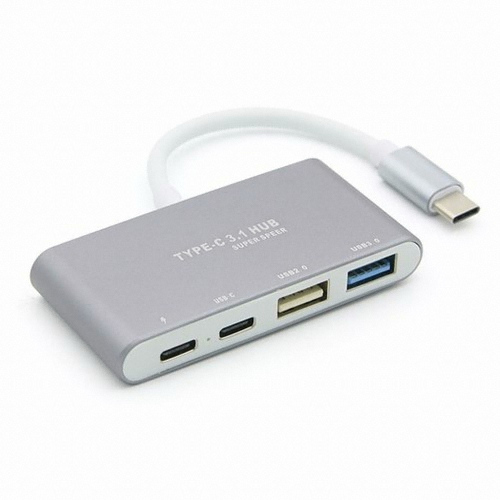 라이트컴 COMS ID045 (4포트/USB 3.0 Type C)_이미지