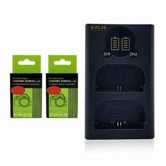 성경시스콤 Diplus SONY <b>NP-FW50</b> 호환 LCD 듀얼 충전키트