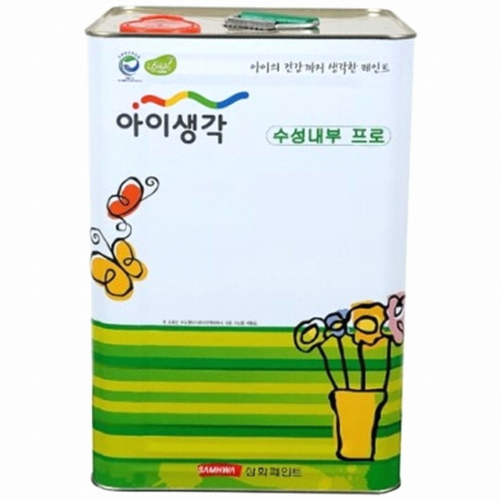 삼화페인트 아이생각 수성내부 프로 페인트 (18L)_이미지