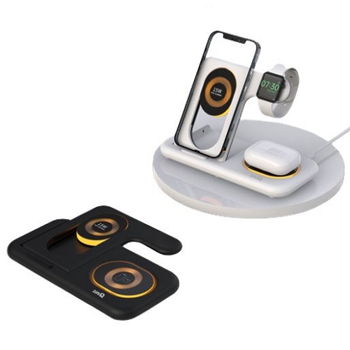 서진네트웍스 지니큐 4in1 접이식 무선충전기 KW-310SL