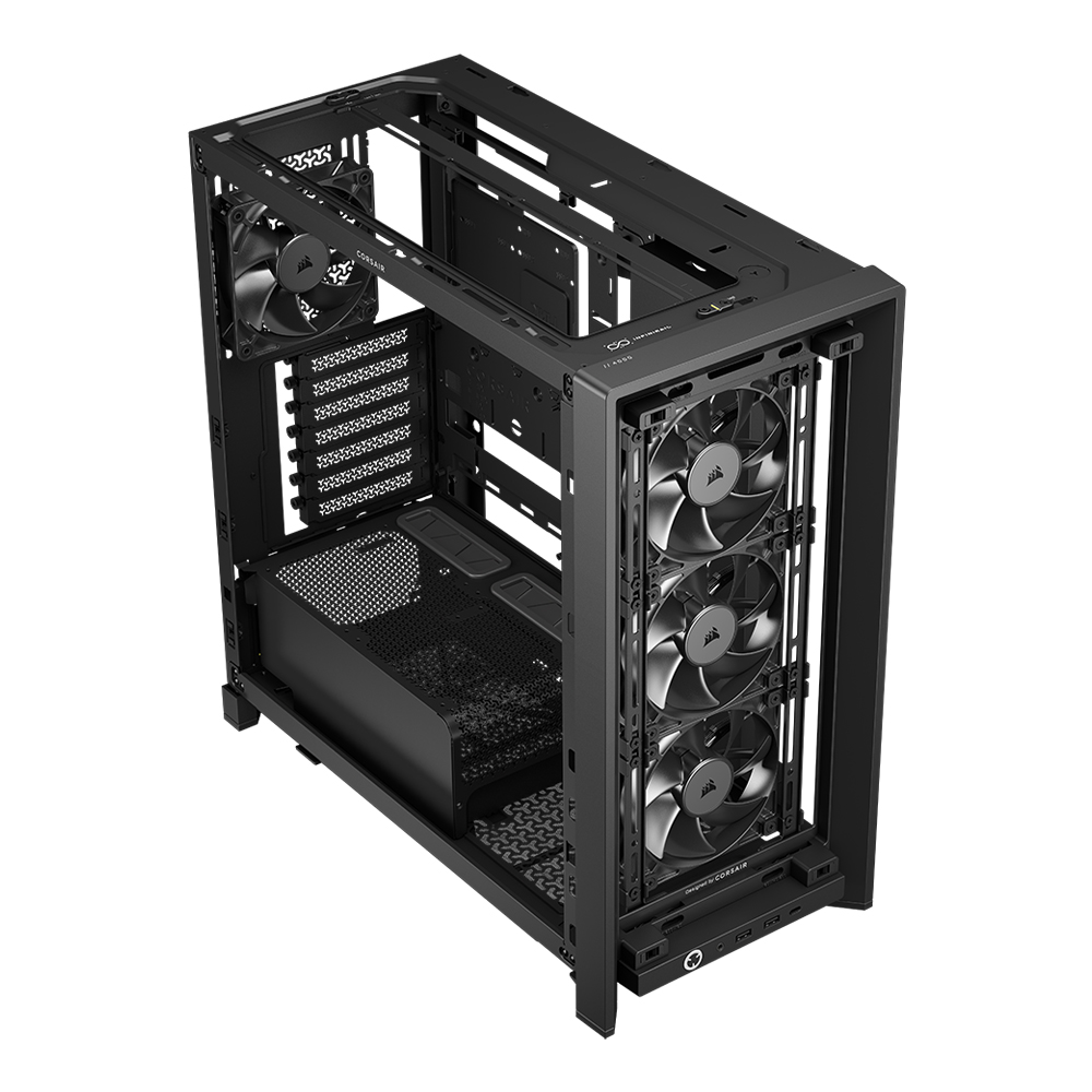 CORSAIR FRAME 4000D WOOD RS (블랙)_이미지