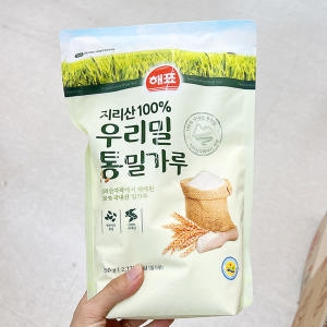 해표 우리밀 통밀가루 750g (2개)_이미지