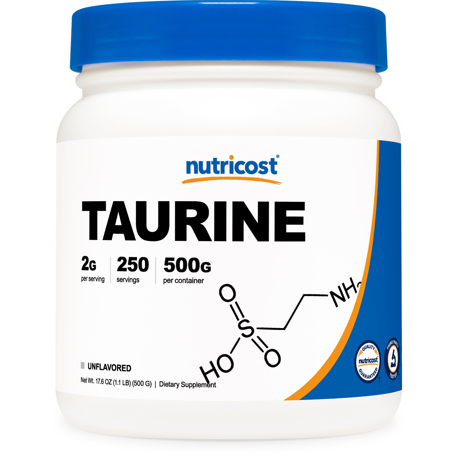 타우린 무맛 2000mg 500g (해외)