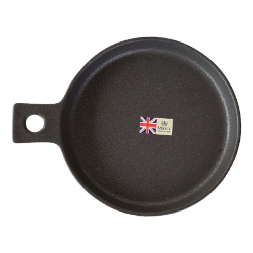 이진 펄블랙 손스테이크접시 소 18cm_이미지