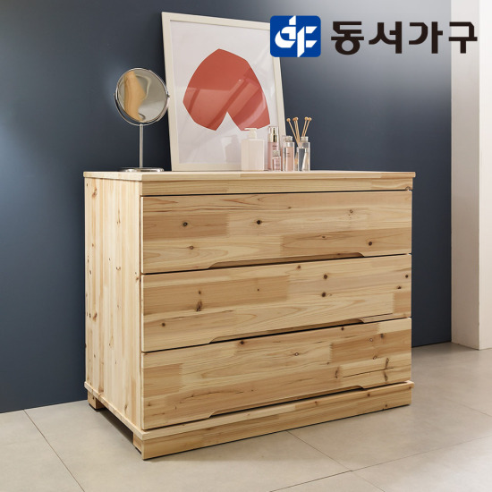 장인가구 푸름 원목 3단 서랍장 900이미지입니다. 누르면 해당 게시물로 새창이동합니다.