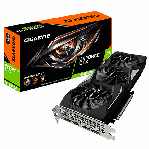 GIGABYTE ������ GTX 1660 SUPER GAMING OC D6 6GB ���̾���