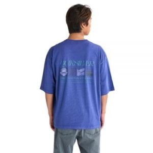 퀵실버 맨즈 INTERCONNECT ST 반소매 티셔츠 25SPQST251009IND 인디고 블루 351289