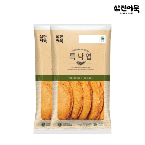 삼진식품 삼진어묵 특낙엽 1봉 7개 280g [1개]