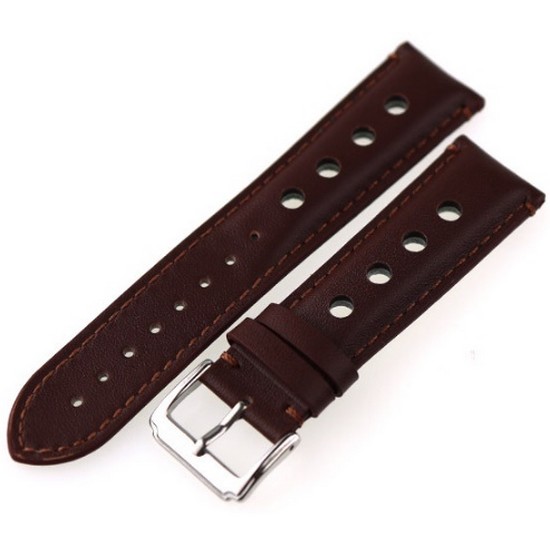 와치유 갤럭시워치3 가죽줄 (브라운 민무늬)