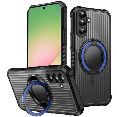 수나르 갤럭시A56 링홀더 맥세이프 반투명 하드 범퍼 케이스