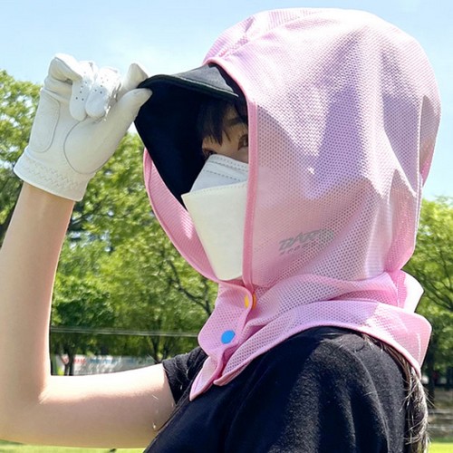 바로스포츠 얼굴 햇빛가리개 자외선차단 후드형_이미지