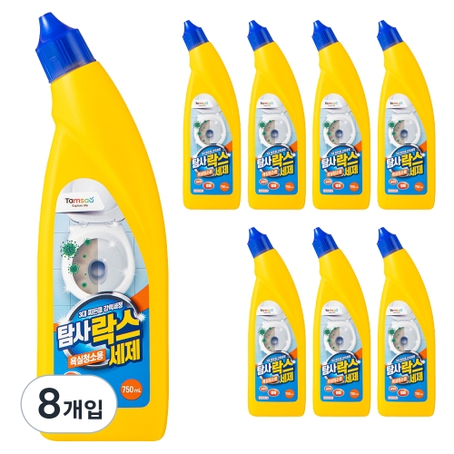  탐사 욕실청소용 락스 세제 750ml [8개]