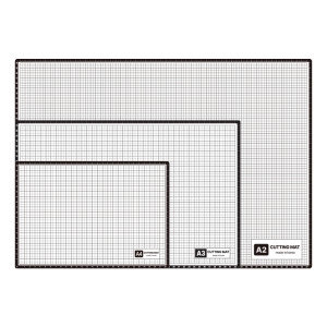 WH 커팅매트 A4 A3 A2 책상 데스크매트 깔판 반투명 고무판 재단 칼 PP 받침