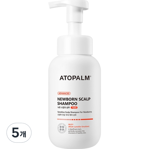 아토팜 뉴본 스칼프 샴푸 300ml (5개)_이미지