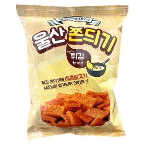 싱싱 울산쫀듸기 매콤불고기맛 80g 16개 간단한술안주 울산쫀듸기 매콤불고기맛 80g 16개 간단한술안주