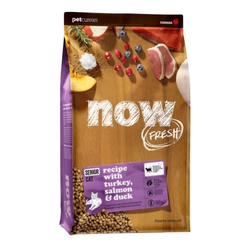 펫큐리언 나우(NOW) 캣 프레쉬 그레인프리 시니어 3.6kg (1개)