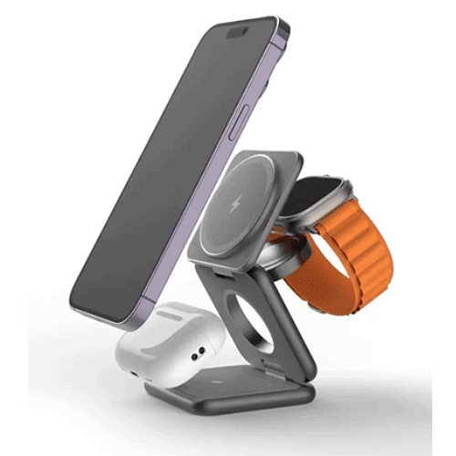 레드빈 더베러 3in1 맥세이프 무선충전기 P1 Pro (갤럭시워치용)_이미지