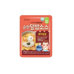 아이배냇 순한덮밥소스 새우달걀 50g (10개)_이미지