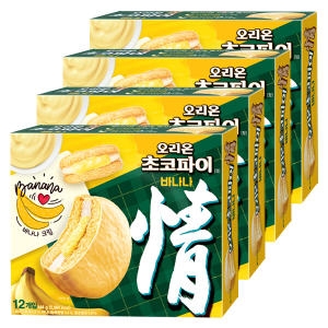 오리온 초코파이 바나나 444g (4개)_이미지