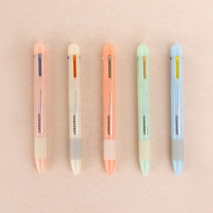 라이브워크 라이프앤피시스 4색 젤펜 0.4mm