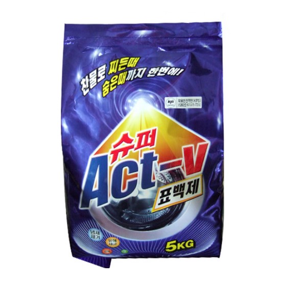 슈퍼 Act-v 표백제 5kg (2개)_이미지