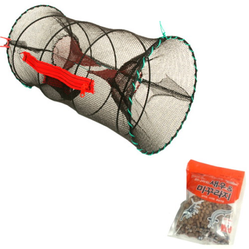 한돌 물고기 통발 소 + 새우 미꾸라지 떡밥 세트_이미지