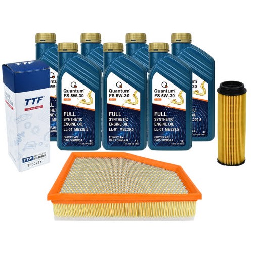C&Lube 퀀텀 FS 5W30 7L + TTF필터 BMW X4 M40i G02_이미지
