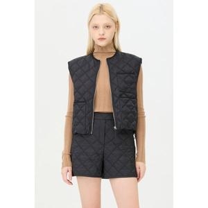 SISLEY 브랜디 퀼팅 베스트 점퍼 SAJP33461_이미지