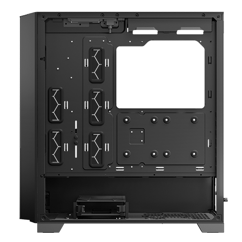 Antec P20C METAL MESH 강화유리 (Black)_이미지