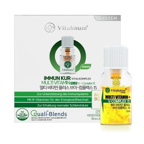 비타바움  멀티비타민 플러스 브이 컴플렉스 15 10ml 30병 (1개)