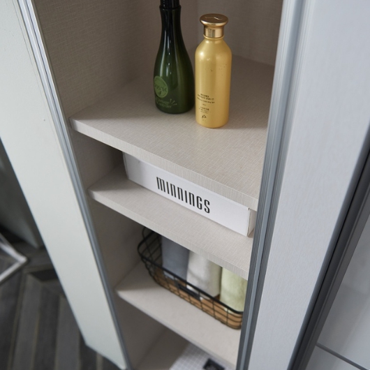 우아미가구 프레스트 틈새 코너 선반장 300_이미지