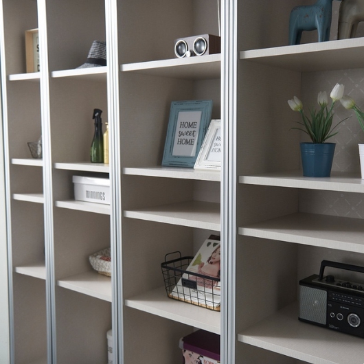 우아미가구 프레스트 틈새 코너 선반장 300_이미지