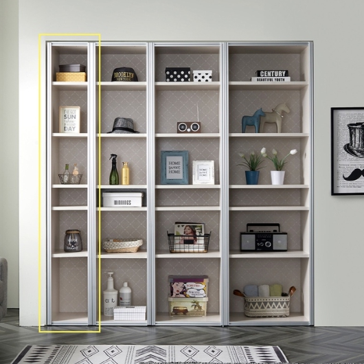 우아미가구 프레스트 틈새 코너 선반장 300_이미지