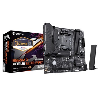 GIGABYTE B550M X AORUS ELITE WIFI7 피씨디렉트
