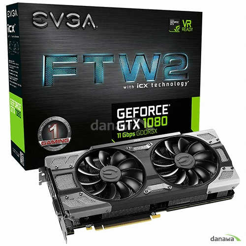 EVGA 지포스 GTX1080 FTW2 GAMING OC D5X 8GB_이미지