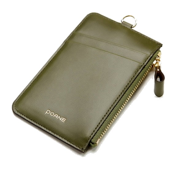 ���� Ane ZIP CARD HOLDER (OLIVEKHAKI)