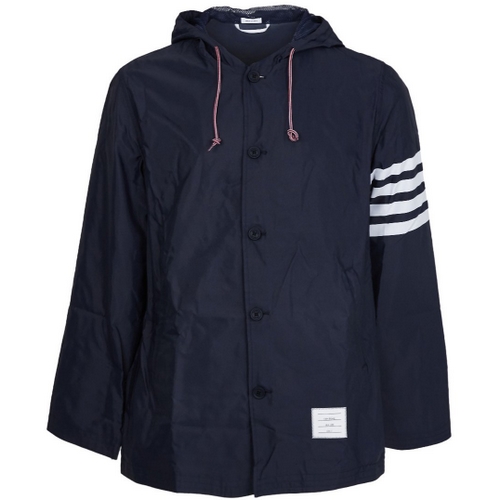 톰브라운 사선완장 후드 재킷 MOT077A 07538 (415, 네이비)