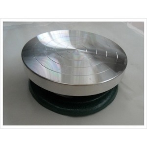 동영나이스 알미늄손물레 250mm 높이87mm 손물레,도자기물레