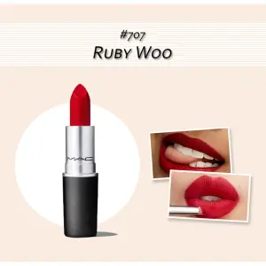 MAC 707 루비우 매트 레트로 립 파우더 키스 3g