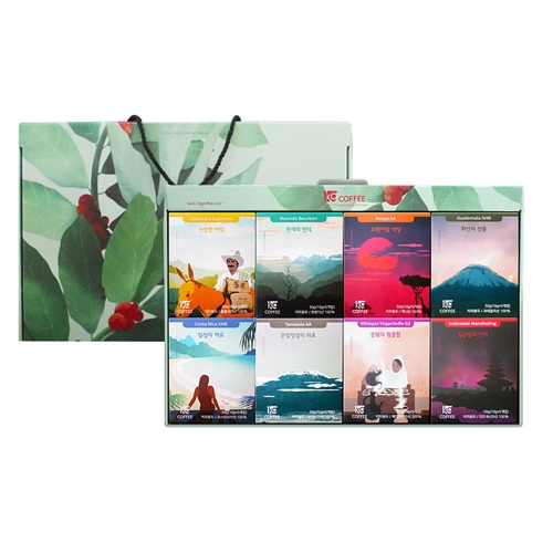 1킬로커피 드립백 커피 8종 선물세트이미지입니다. 누르면 해당 게시물로 새창이동합니다.