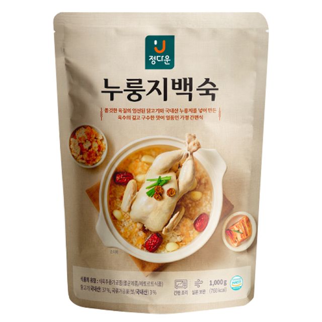 정다운 누룽지백숙 1kg
