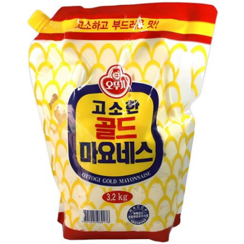 오뚜기 고소한 골드 마요네즈 리필 3.2kg (1개)
