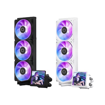 쿨러마스터 MasterLiquid Core LCD 4인치 360 ARGB