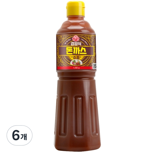 오뚜기 경양식 돈까스소스 1.1kg (6개)_이미지