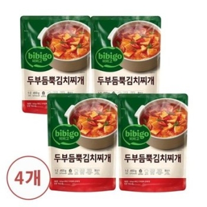 CJ제일제당 비비고 두부듬뿍 김치찌개 460g (4개)_이미지