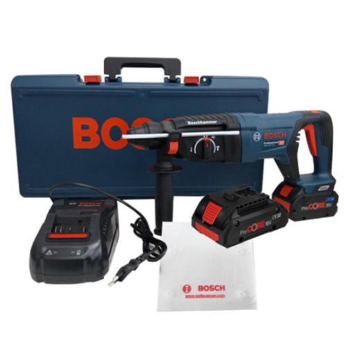 보쉬 GBH 18V-26 D (프로코어 4.0Ah+8.0Ah, 배터리 2개)_이미지
