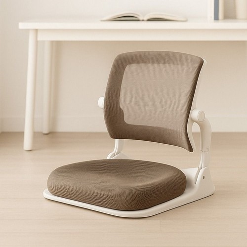 인터데코 오래 앉아도 편한 접이식 좌식의자 WB664_이미지